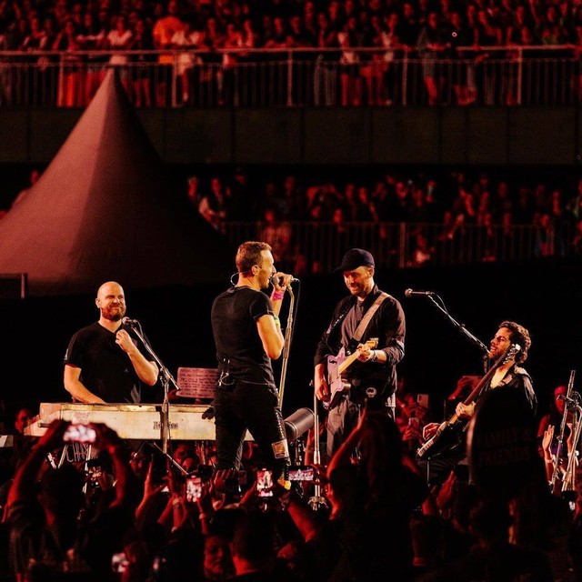 Coldplay di Brazil. Foto: Instagram Coldplay