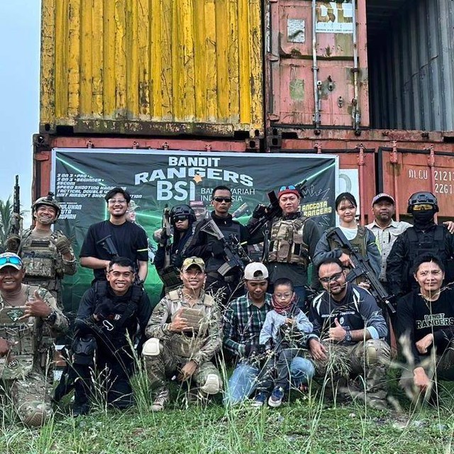 Club olahraga ketangkasan Airsoft pertama di Kalbar, Bandit Rangers. Foto: Dok. Istimewa