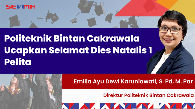 Politeknik Bintan Cakrawala Ucapkan Selamat Dies Natalis 1 Pelita