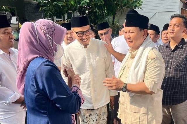 Gus Ipang Sambut Prabowo Subianto. Foto: Dok. Istimewa