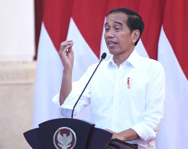 Presiden Jokowi menerima finalis Puteri Indonesia 2023 di Istana Merdeka Foto: Lukas/Biro Pers Sekretariat Presiden