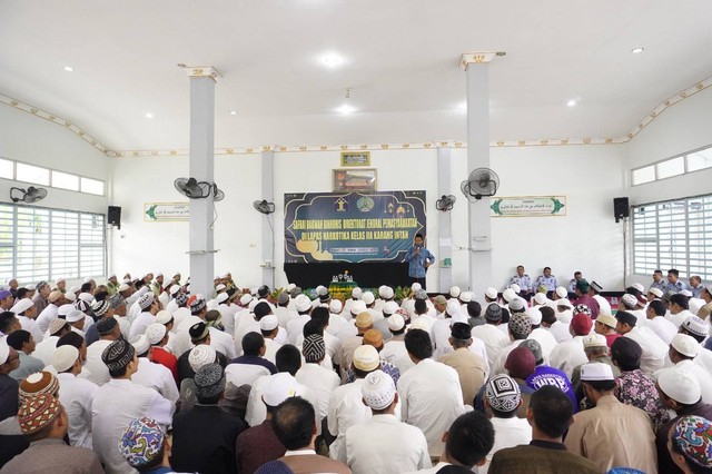 Safari dakwah binrohis Ditjenpas di Lapas Narkotika Karang Intan