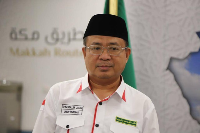 Ketua Petugas Penyelenggara Ibadah Haji (PPIH) Arab Saudi, Nasrullah Jasam. Foto: Dok. Media Center Haji