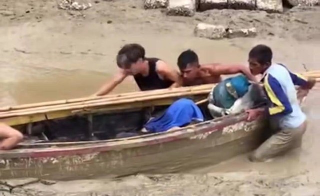 Muhammad (64) warga Desa Antibar, Kecamatan Mempawah Timur Kabupaten Mempawah itu, meninggal dunia saat menjuluk udang. Foto: Dok. Istimewa