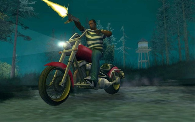 Ilustrasi menggunakan cheat GTA PS2 senjata. Foto: Rockstar Game/Steam