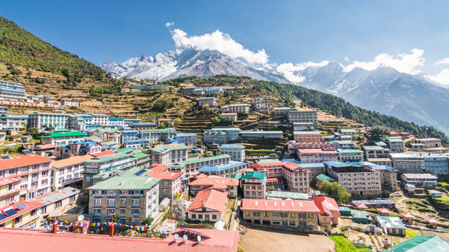 Namche Bazaar di Nepal. Foto: Shutterstock