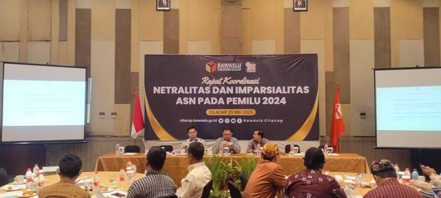 Junjung Netralitas Pemilu 2024, Lapas Batu Ikuti Rakor Netralitas ASN ...