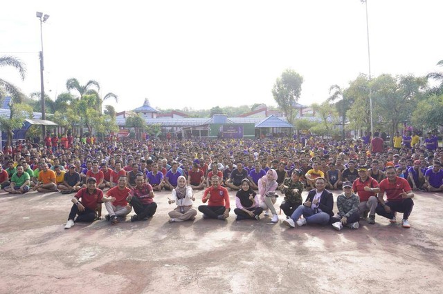 Ribuan Warga Binaan Lapas Narkotika Karang Intan terima sosialisasi asuransi BRI Life