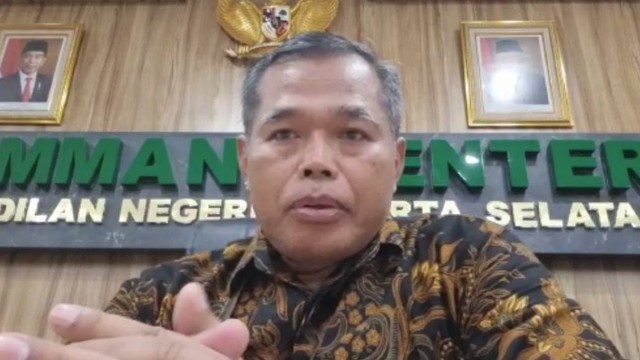 Djuyamto, Humas PN Jaksel soal permohonan kasasi Ferdy Sambo dkk. Foto: Tangkapan Layar Dok. Istimewa