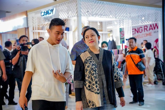 Ketua DPP PDIP Puan Maharani Bertemu dengan Walkot Solo Gibran Rakabuming Raka.  Foto: Tim Media Puan Maharani