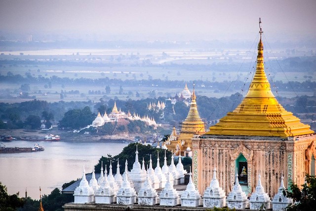 Ilustrasi Myanmar, Negara Seribu Pagoda. Sumber foto: Pixabay