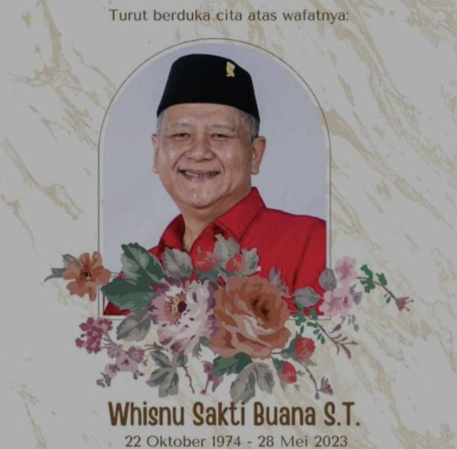 Eks Wali Kota Surabaya Whisnu Sakti Buana Wafat karena Penyakit Jantung
