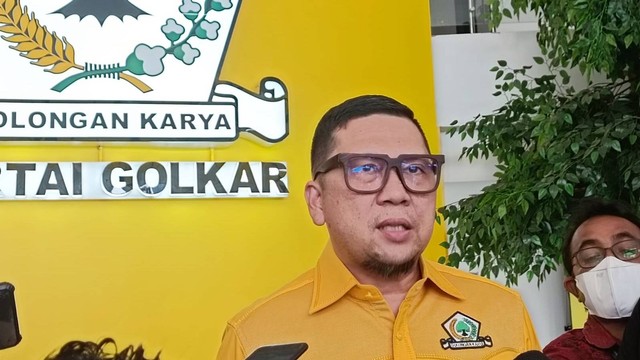 Ahmad Doli Kurnia, Waketum DPP Golkar, di DPP Golkar, Minggu (28/5/2023). Foto: Hedi/kumparan
