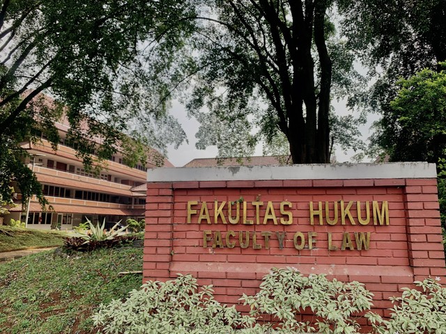 Fakultas Hukum Universitas Indonesia. Dokumentasi: Mahdania.