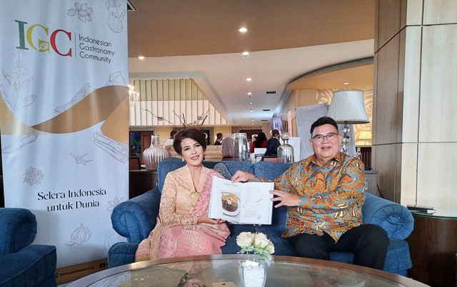 IGC terbitkan buku Handrawina Adiboga Nusantara untuk promosikan makanan lokal ke dunia