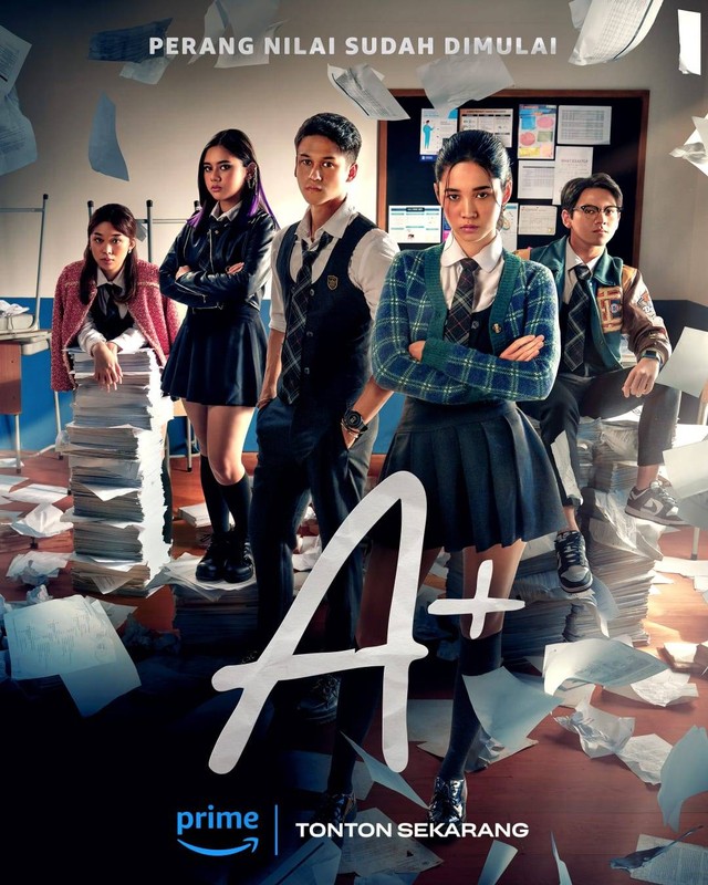 Serial A+ tayang di Prime Video. Foto: Prime Video