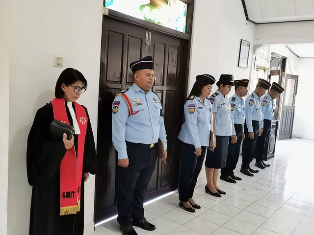 Prosesi Pengambilan Sumpah dan Penyematan Tanda Pangkat