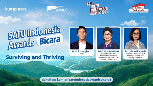 Podcast Satu Indonesia Award Bicara episode Surviving and Thriving. Foto: dok. SATU Indonesia Awards