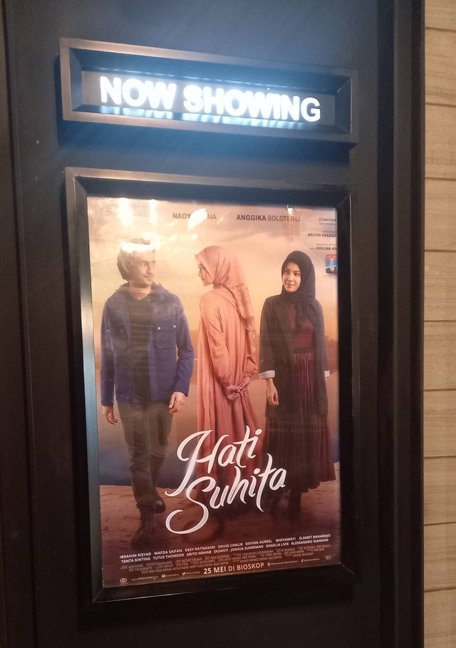 Poster Film Hati Suhita (Dokumentasi Pribadi)