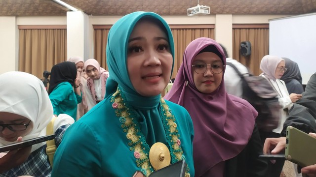 Istri Gubernur Jabar Ridwan Kamil, Atalia Praratya.
 Foto: Rachmadi Rasyad/kumparan