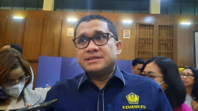 Kepala BKF, Febrio Kacaribu di Kementerian Keuangan, Rabu (31/5). Foto: Ave Airiza Gunanto/kumparan