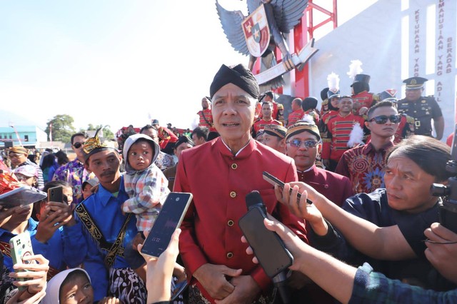 Peringati Harlah Pancasila Ganjar Ajak Kades Perjuangkan Kemakmuran Rakyat Kumparan Com