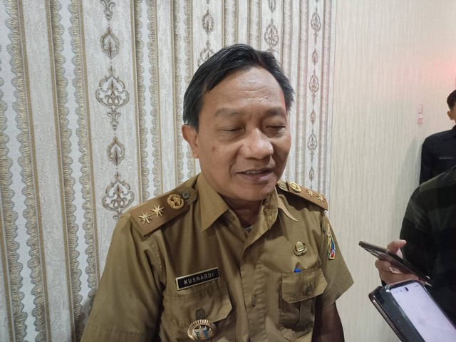 Asisten Bidang Perekonomian dan Pembangunan Pemprov Lampung Kusnardi. | Foto : Galih Prihantoro/ Lampung Geh