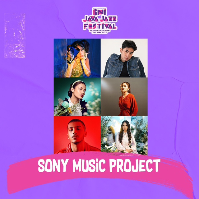 Sony Music Project tampilkan talent di Java Jazz Festival 2023. Foto: Sony Music. 