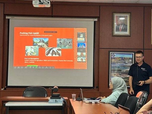 Departemen MSP IPB Hadirkan Ahli Fishway dari Australia untuk Konservasi Aquatic