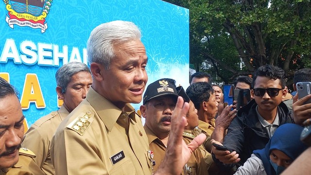 Gubernur Jawa Tengah Ganjar Pranowo.  Foto: Intan Alliva/kumparan