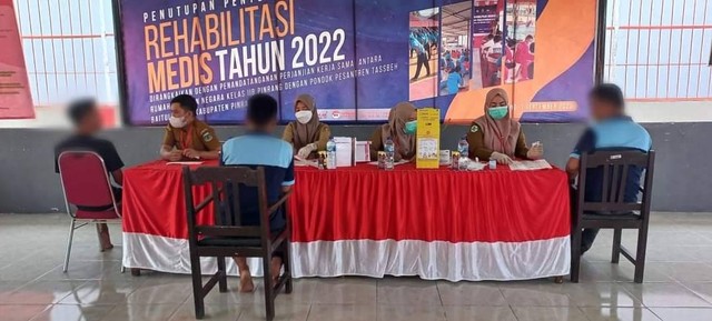 Warga Binaan Rutan Pinrang Jalani Pemeriksaan Hepatitis dari Puskesmas Mattiro Bulu Pinrang