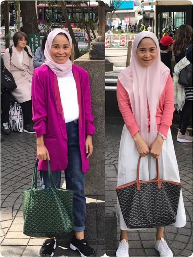 Terduga pelaku penipuan PO iPhone, Rihana dan Rihani. Foto: Dok. Istimewa