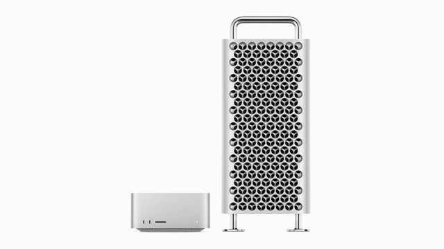 Mac Studio dan Mac Pro generasi baru dengan M2 Ultra. Foto: Apple