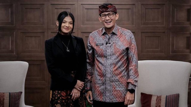 Sara Fajira dan Sandiaga Uno Foto: Dok. Istimewa