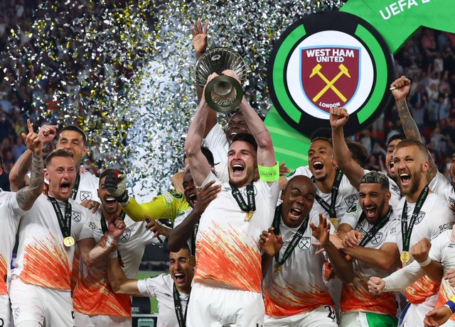 West Ham Juara Liga Konferensi Eropa. Foto: Bernadett Szabo/REUTERS