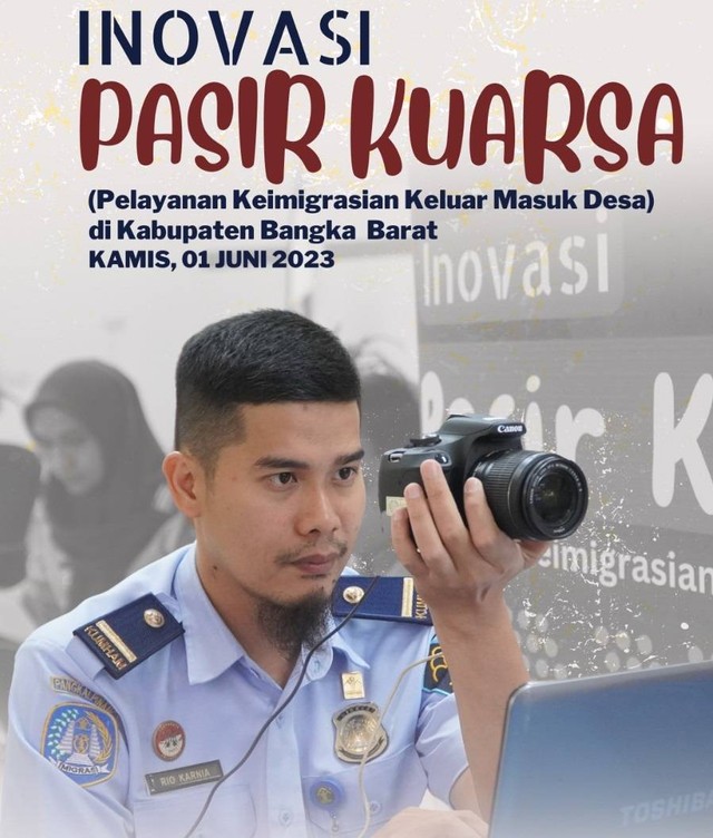 Inovasi Pasir Kuarsa dari Imigrasi Pangkalpinang