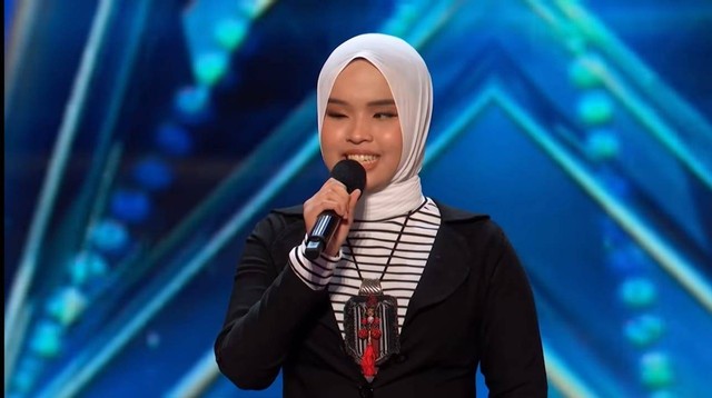 Penyanyi asal Yogyakarta, Putri Ariani yang dalam Golden Buzer di America's Got Talent. Foto: Istimewa