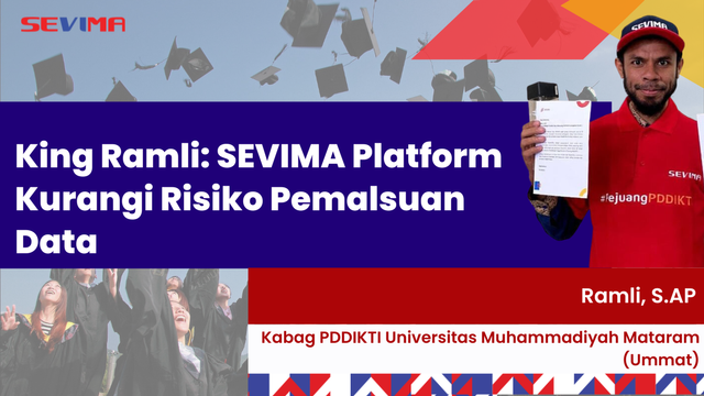 King Ramli: SEVIMA Platform Kurangi Risiko Pemalsuan Data