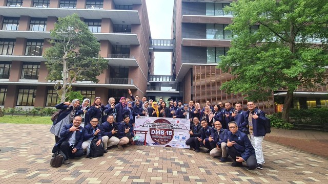 Mahasiswa Program Doktor Manajemen Bisnis IPB University Kunjungi Tokyo NODAI