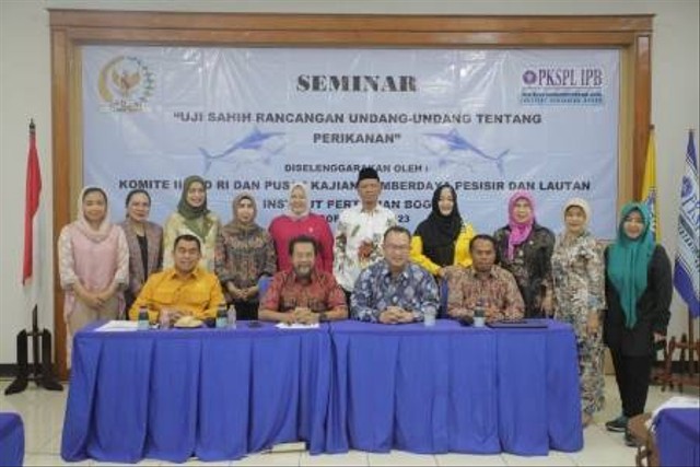 Uji Sahih Revisi UU Perikanan, IPB University Berikan Muatan Baru