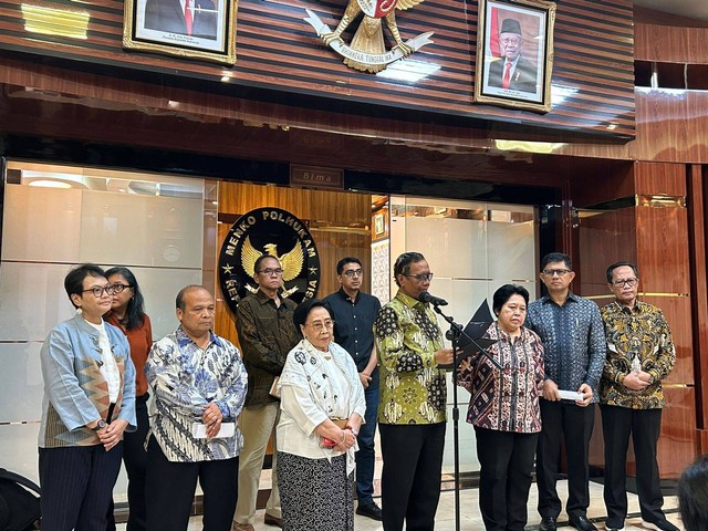 Tim Percepatan Reformasi Hukum bentukan Menkopolhukam Mahfud MD. Foto: Hedi/kumparan