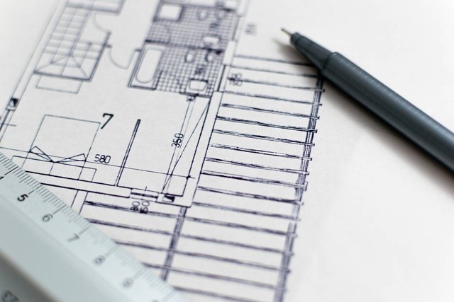 Ilustrasi shop drawing dalam bidang konstruksi. Sumber foto: Pixabay