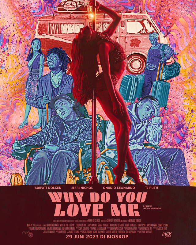 Poster film Why Do You Love Me. Foto: Istimewa