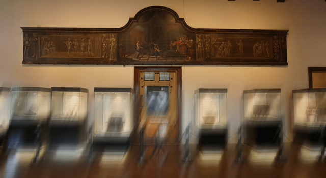 Lukisan Tiga Keputusan Pengadilan di Museum Sejarah Jakarta (Selasa, 28 Februari 2023). Foto: Dokumentasi Pribadi 