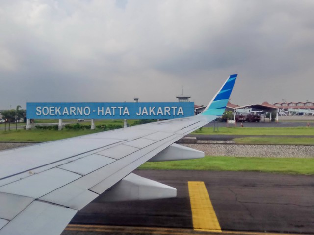 Ilustrasi Bandara Internasional Soekarno-Hatta Jakarta. Foto: onyengradar/shutterstock