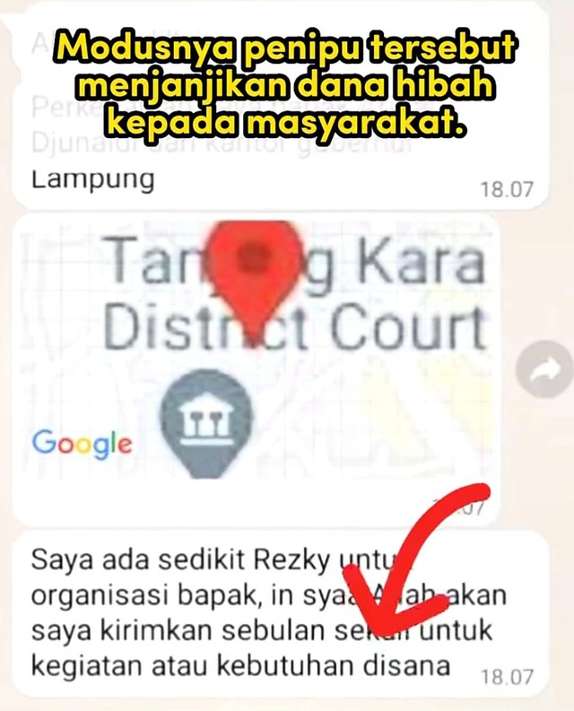 Nama Gubernur Lampung Dicatut Penipu, Janjikan Dana Hibah untuk Masyarakat (1)