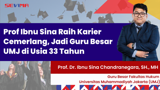 Prof Ibnu Sina Raih Karier Cemerlang, Jadi Guru Besar UMJ Di Usia 33 ...