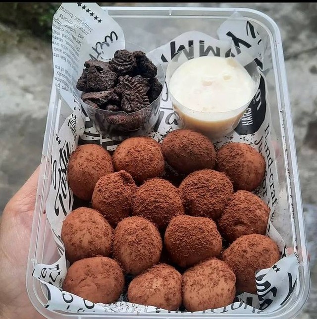 Mochi Bites. Foto: Bilqiscakecookiesbakery/Instagram