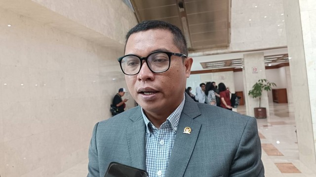 Ketua DPP PPP, Achmad Baidowi alias Awiek, saat ditemui di Kompleks Parlemen, Jakarta, Selasa (13/6/2023). Foto: Zamachsyari/kumparan