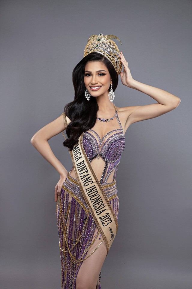 Ritassya Wellgreat menyabet juara Miss Mega Bintang Indonesia 2023. Foto: Dok. Istimewa